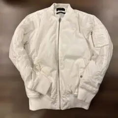 STAMPD MA-1ジャケット ホワイト Mサイズのサムネイル