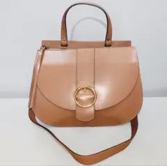 LORISTELLA ロリステッラ 2WAY レザーショルダーバッグ イタリア製のサムネイル