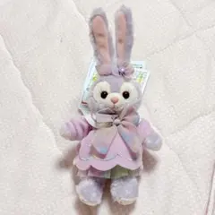 ダッフィーフレンズ ステラルー カラフルハピネス ぬいぐるみバッジ