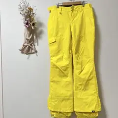 ロキシー ボードパンツ スノーボードウェア　スキー レディース イエロー