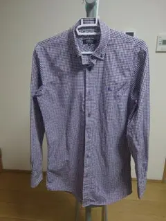 バーバリーブラックレーベル　長袖シャツ　38サイズ　チェック柄