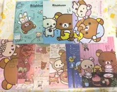 リラックマ クリアファイル 9点セット