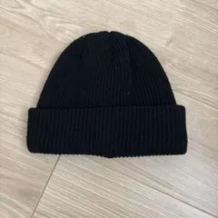 GU ニット帽 ビーニー 黒のサムネイル