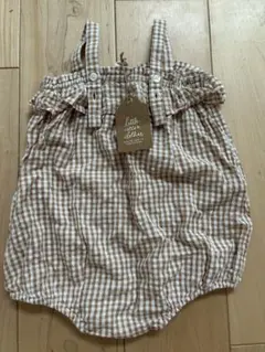 little cotton clothes ロンパース　3-4y