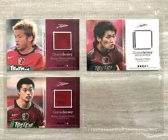 鹿島アントラーズ　ゲームジャージ パッチカード　トレーディングカードセット