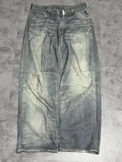 非売品】zara 泥加工 ワイドデニム バギーデニム 36 - メルカリ