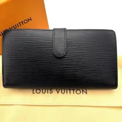美品✨ルイヴィトン 長財布 コンチネンタル ヴィエノワ エピ ブラック