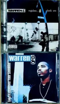 Warren g関連2枚set g-rap - メルカリ