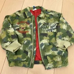 BREEZE 迷彩ジャケット 100cm 裏地あり　風が通らない