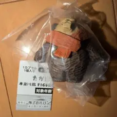 たかはたまさお　木彫り風　フィギュア　コレクション　首元温め熊