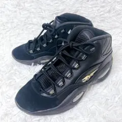 Reebok Q96 バッシュ ブラック ホログラム 31cm - メルカリ