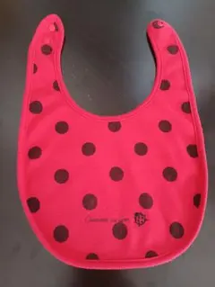 COMME CA ISMリバーシブルスタイ　てんとう虫刺繍