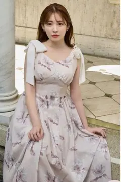 herlipto ひまわりワンピース Herlipto ひまわりワンピ 正規品 こじはる - メルカリ