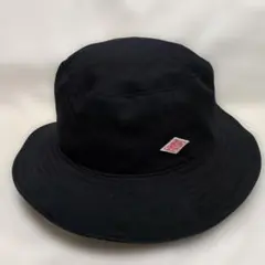 DANTON ブラック アウトドアハット　コットン　フリーサイズ　美品