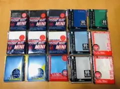 ミニサイズカードスリーブ、カードサプライセット