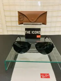 【ケース付美品】 Ray-Ban レイバン サングラス メガネ　レンズグレー