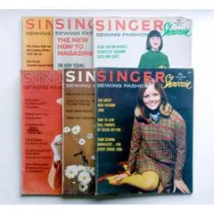 60's SINGER Sewing Fashions SHOWCASE 6冊