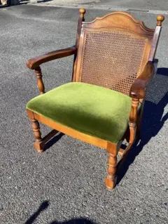 ② オールドカリモク　アーム付きチェア　肘付き椅子1脚の値段❗️ 2脚出品 オールド カリモク アームチェア レトロ 肘付イス - メルカリ