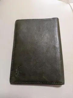 ダークグリーン ミニ 手帳カバー