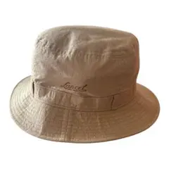 【Lancel 】ランセル　ベージュ バケットハット　Ｍ