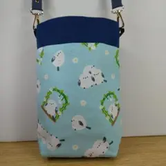 シマエナガ❤抹茶白玉ぜんざい❤ハンドバッグ❤ハンドメイド ハンドメイド ラウンドトートバッグ 抹茶白玉ぜんざい