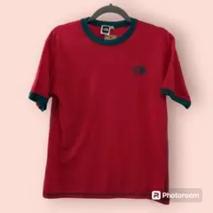 ノースフェイス Tシャツ サイズS ロゴプリント クールネック YA6589