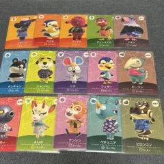 あつ森　amiiboカード　15枚セット
