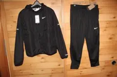 M　上下セット　黒　ナイキNIKE　上下ランニングウエア　トレーニング