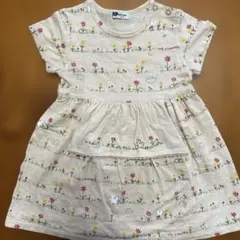 ⭐️超美品＆可愛❣️KP KIDS' STUFF 花柄 うさぎ ワンピース 95cmのサムネイル