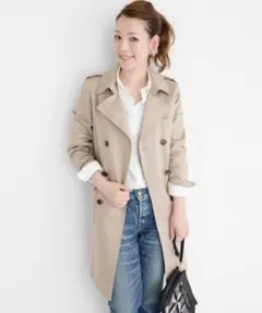 美品アーバンリサーチロッソROSSOリボントレンチコート トレンチコート ベルト