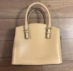 &chouette 2wayハンドバッグ ショルダーバッグ ベージュ
