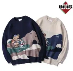 パッチワーク ニット