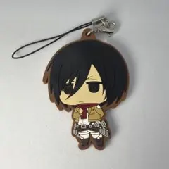 進撃の巨人 ラバーストラップ ミカサ・アッカーマン - メルカリ