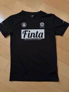 FINTA サッカー プラクティスシャツ ブラック 150のサムネイル