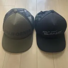 gu キッズ　帽子　キャップ　2個セット