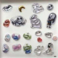 ボンボンドロップシールおすそ分けディズニー　ナイトメア・ビフォア・クリスマス