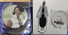 BLEACH WORLD 凱旋マット缶バッジ 卯ノ花烈 グリッター缶バッジ - メルカリ