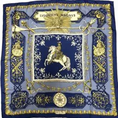 HERMES エルメス シルクスカーフ カレ90 クイーンの載冠式 - メルカリ