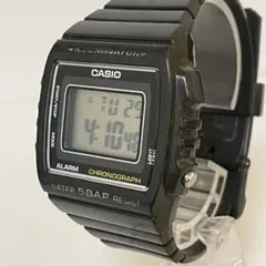 【稼働品】カシオ 腕時計 デジタル スクエアフェイス ブラック チプカシのサムネイル