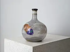 MURANO ムラーノガラス イタリア製 エナメル彩 ガラス デキャンタ 珍品