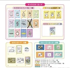 ちいかわ コレクションカードグミ 第１弾　セミコンプリート