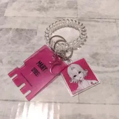 第五人格×極楽湯 銭湯錠風キーホルダー 血の女王 マリー