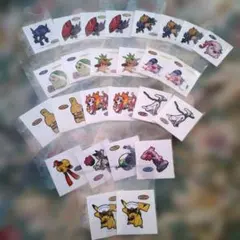 み*き様 ポケモンパン　デコキャラシール　26枚セット　匿名配送