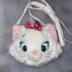 東京ディズニーリゾート　マリーちゃん パスケース ポシェット ぬいぐるみポーチ