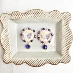 ⚠️先にコメントお願いします⚠️蝶々のピアス　イヤリング