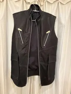 MAISON MARTIN MARGIELA レザー ドライバーズベスト - メルカリ