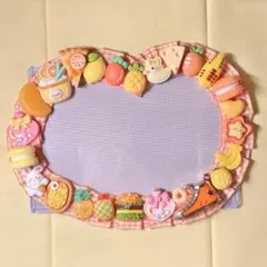 新品未使用　黄色　オレンジ　ポストカードサイズ硬質カードケースデコ　トレカケース