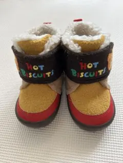 ミキハウス　ホットビスケッツ　ベビーブーツ14cm