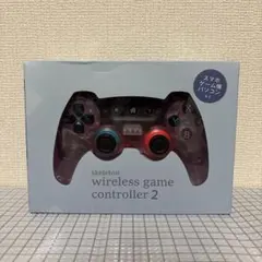 スケルトン　ワイヤレスゲームコントローラー2 ピンク