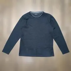 セマンティックデザイン 長袖Tシャツ L 黒 ストレッチ素材 綺麗め 極美品のサムネイル